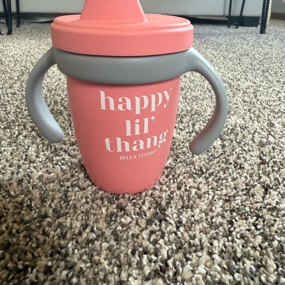 Bella Tunno Pink Sippy Cup - Picture 2 of 2